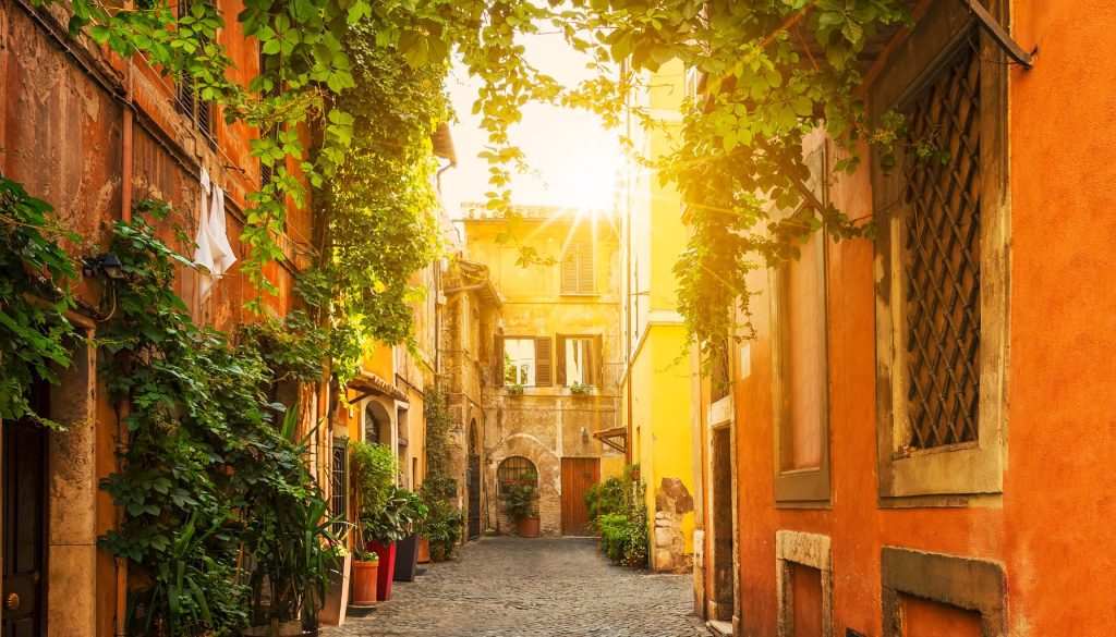 Trastevere in rome