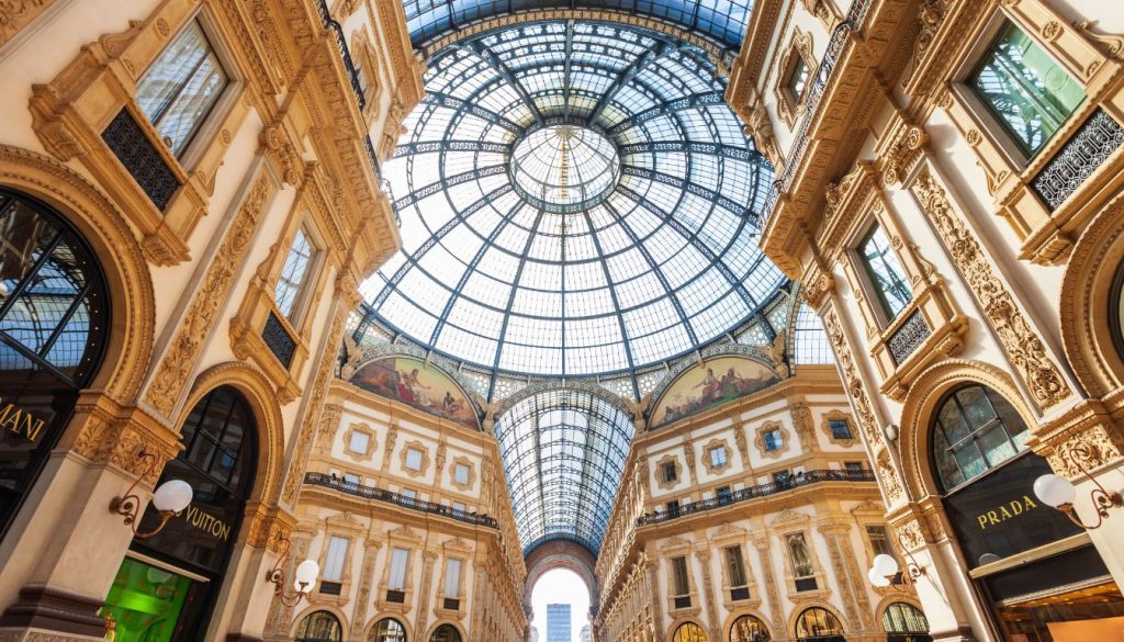 Shopping experience in milan